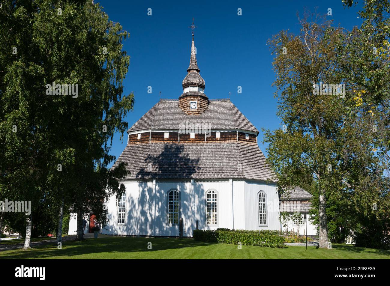 Chiesa di Vemdalen, comune di Härjedalen, Contea di Jämtland, Svezia Foto Stock