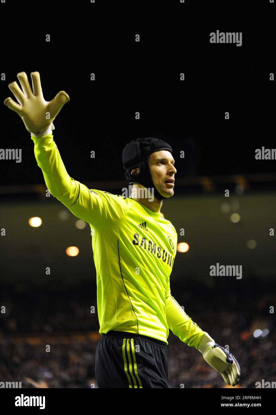Petr Cech del Chelsea Barclays Premier League - Wolverhampton Wanderers / Chelsea 05/01/2011 Foto Stock