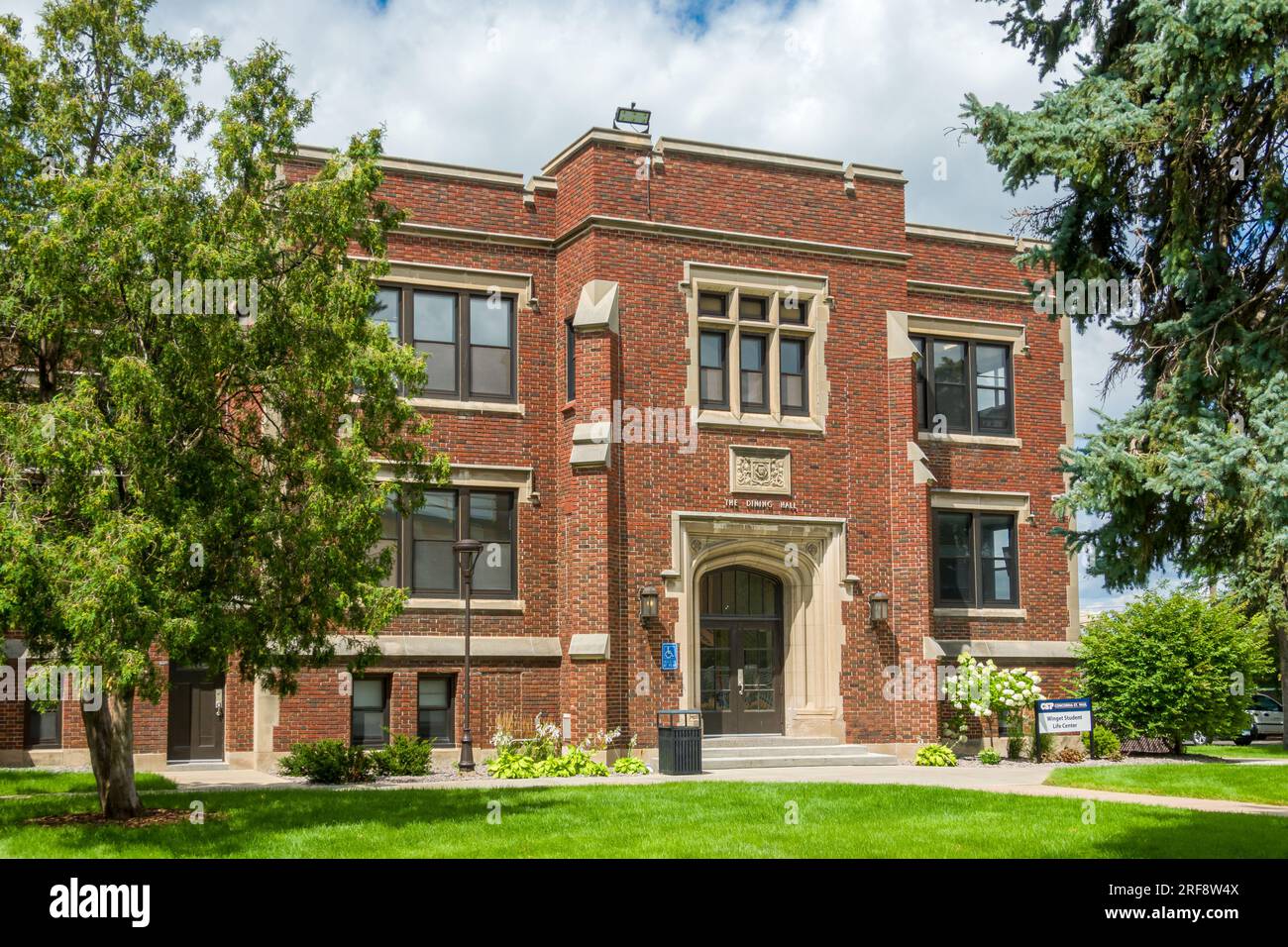 ST. PAUL, Minnesota, USA - 29 LUGLIO 2023: Winget Student Life Center nel campus della Concordia University St. Paul. Foto Stock