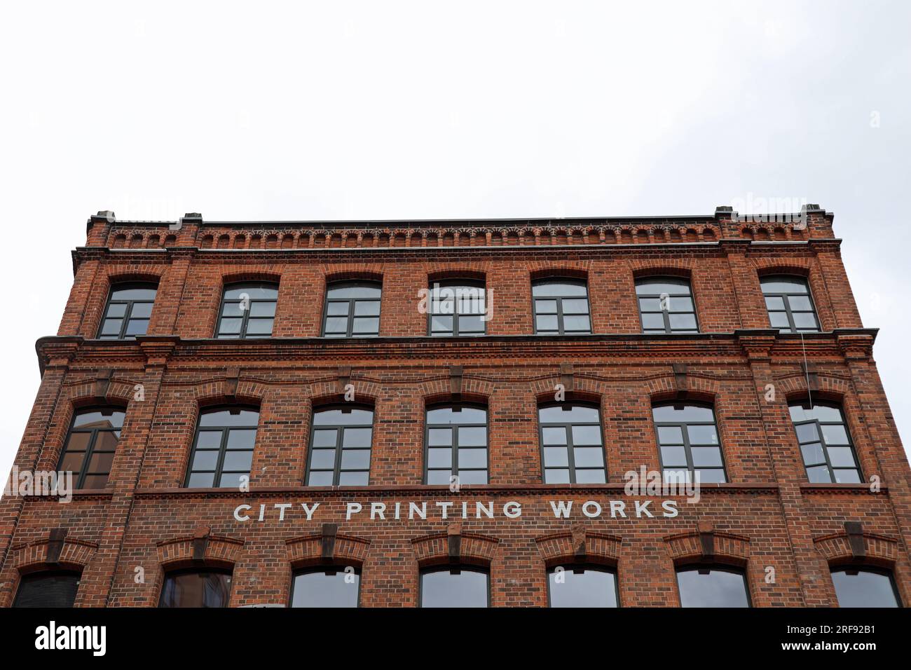 Belfast City Printing Works Foto Stock