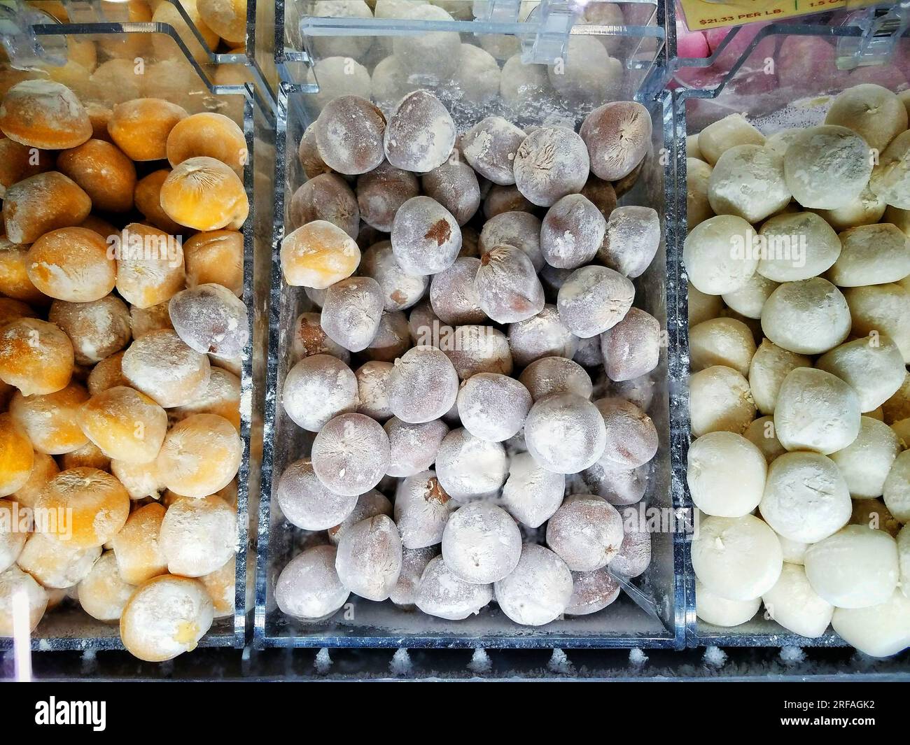 Gelato Mochi in un supermercato Foto Stock