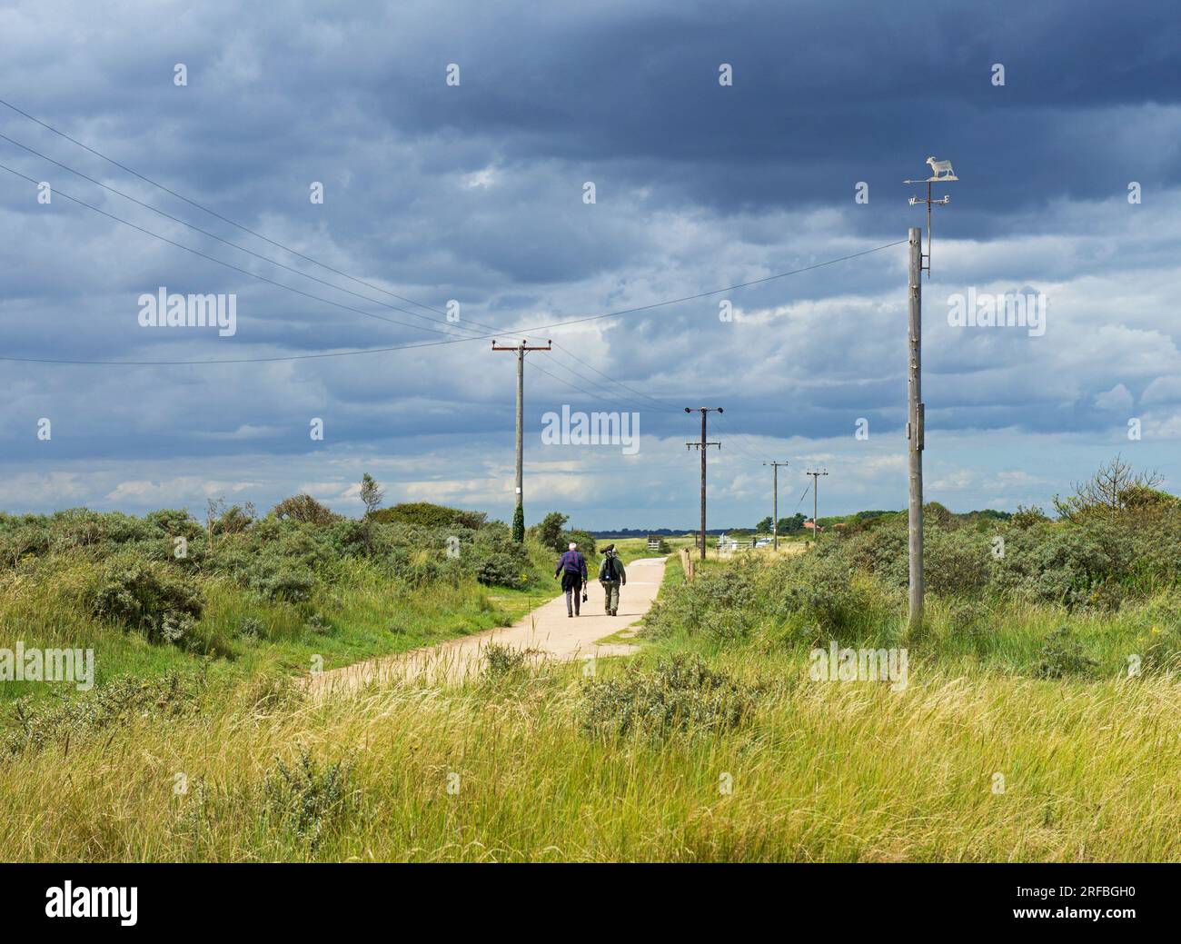 Spurn Point, Holderness, East Yorkshire, Inghilterra Regno Unito Foto Stock
