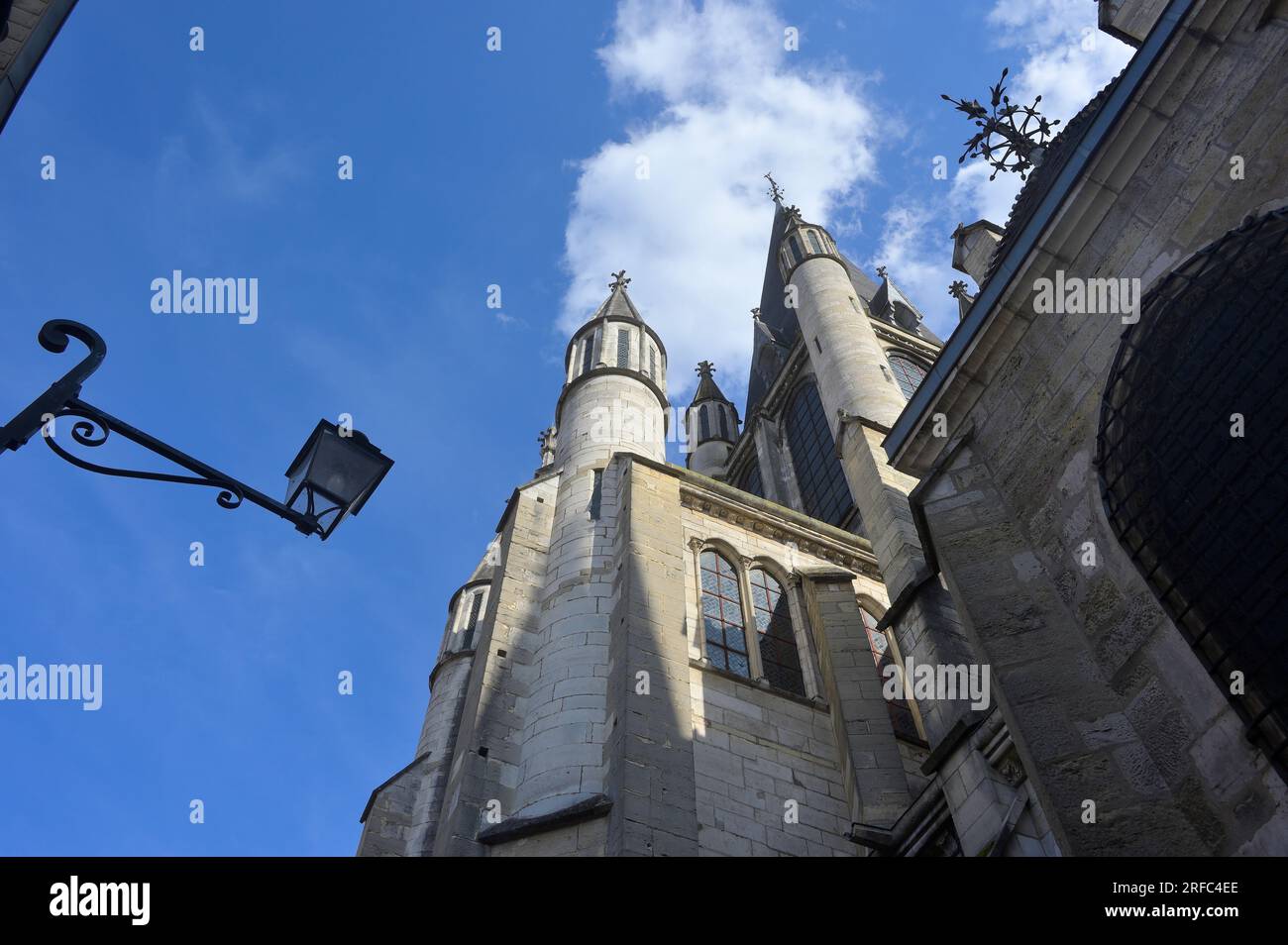 La chiesa di Notre Dame è un capolavoro di arte gotica (XIII secolo), Digione FR Foto Stock