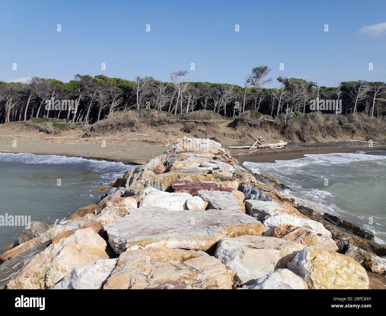 Il cambiamento climatico in Europa in realtà in Francia, Germania e italia Foto Stock