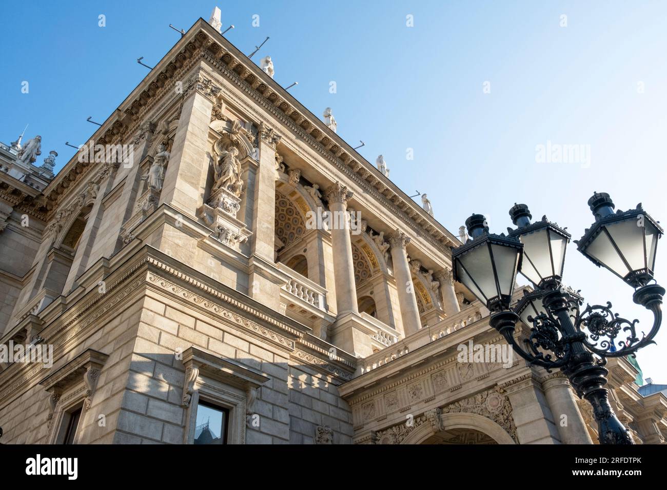 Teatro dell'Opera Ungherese. Budapest, Ungheria Foto Stock