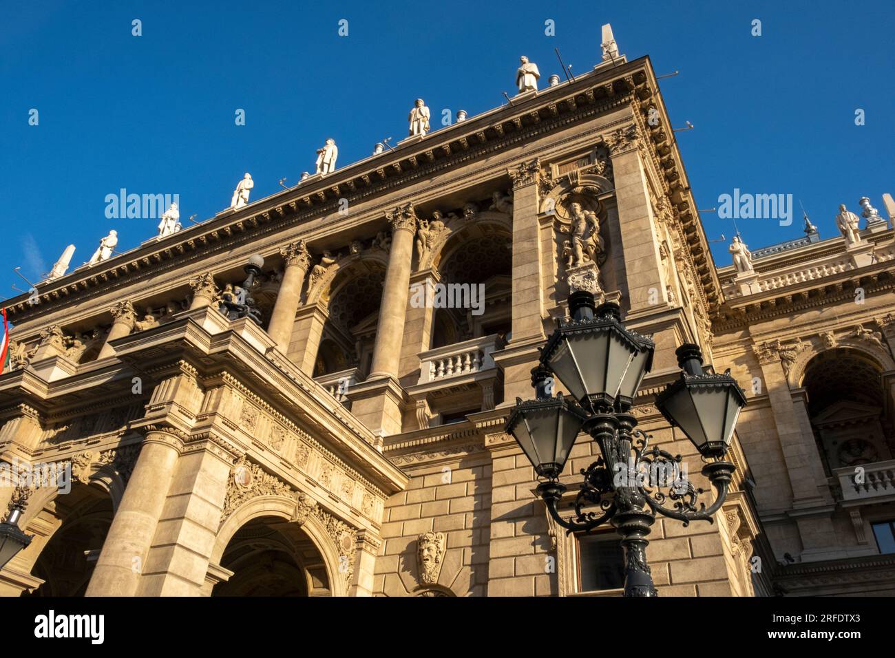 Teatro dell'Opera Ungherese. Budapest, Ungheria Foto Stock