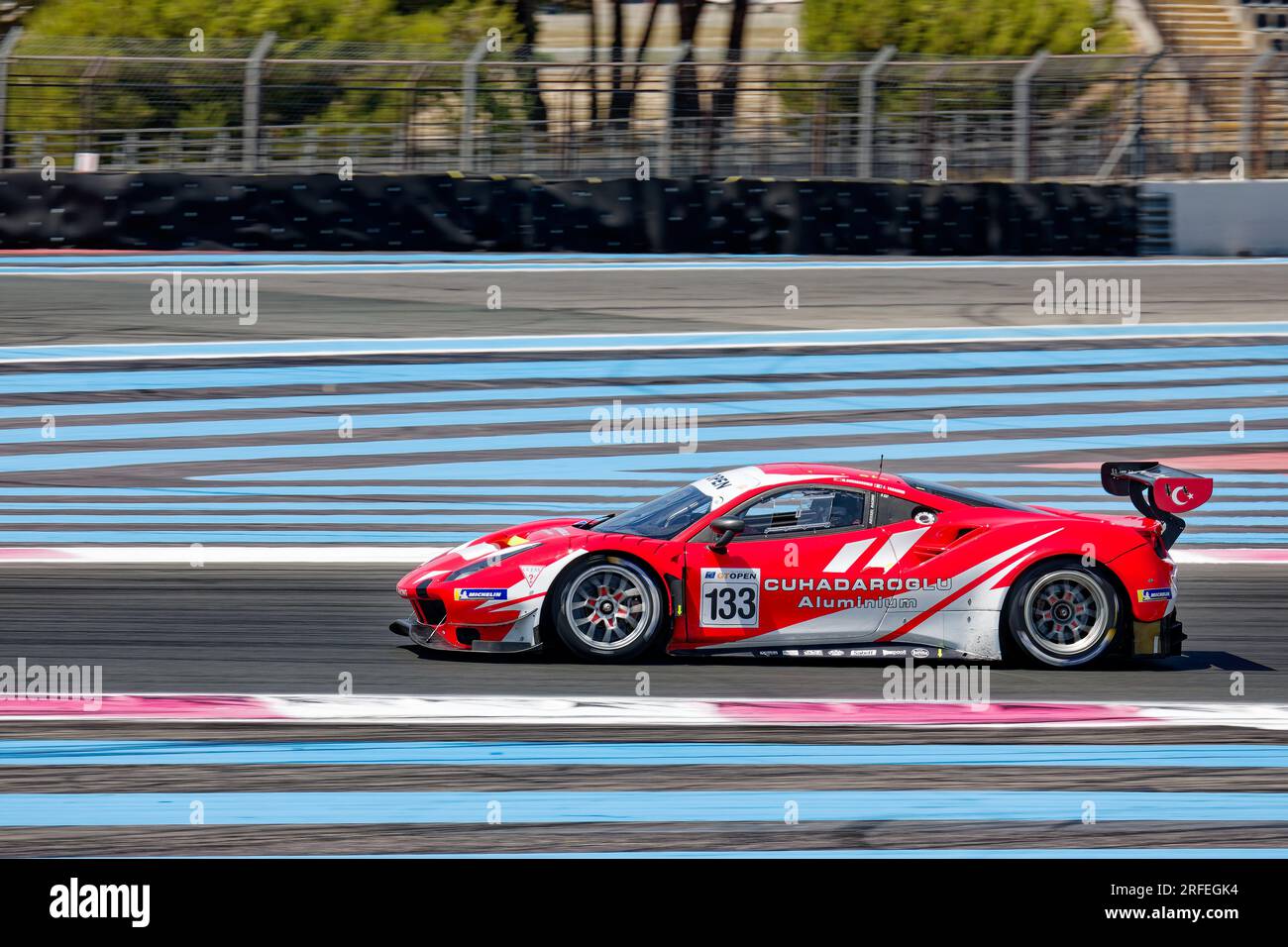 International GT Open sul circuito Paul Ricard , Castellet, FRANCIA, 22/07/2023 Florent 'MrCrash' B.. Foto Stock