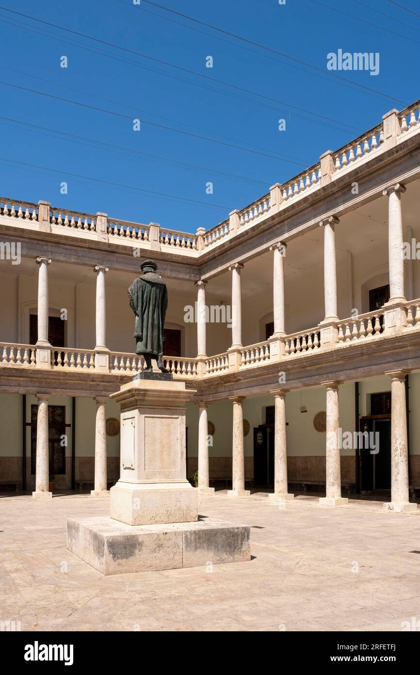 Spagna, Valencia, Centre Cultural la Nau Foto Stock