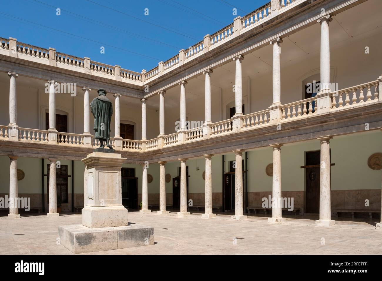 Spagna, Valencia, Centre Cultural la Nau Foto Stock