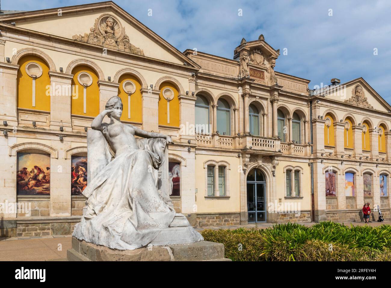 Francia, Aude, Carcassonne, Museo delle Belle Arti Foto Stock