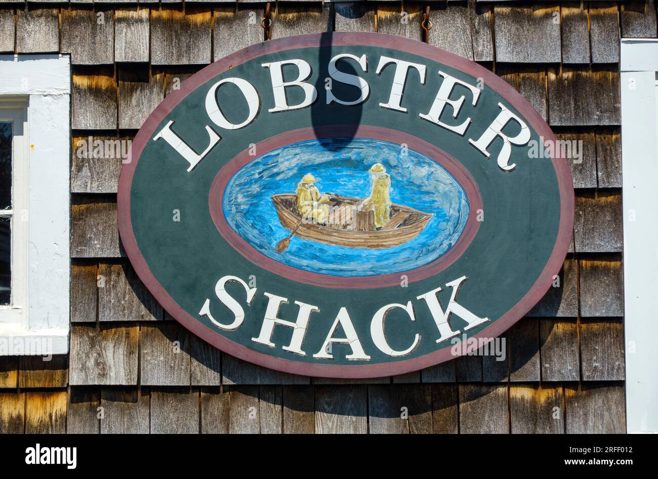 Etats-Unis, Maine, Etats-Unis, Maine, Ogunquit, Perkins Cove, ristorante di casa, une spécialité locale Foto Stock