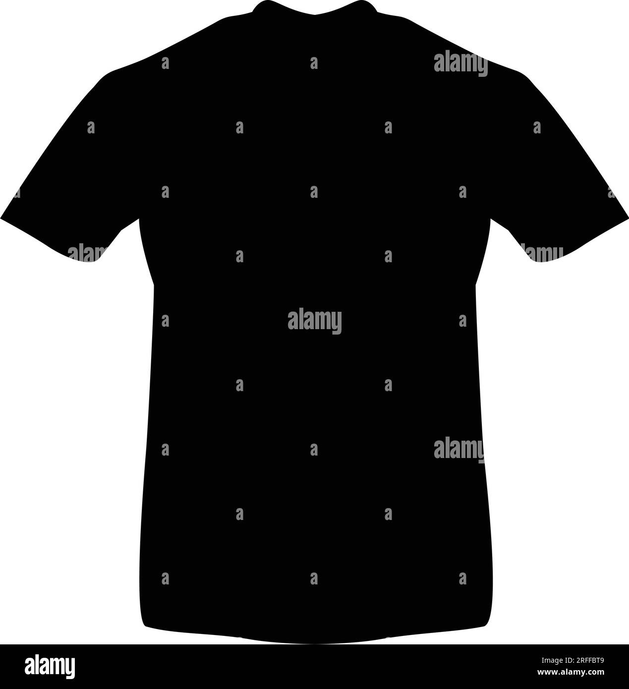 modello vettoriale per icone t-shirt Illustrazione Vettoriale