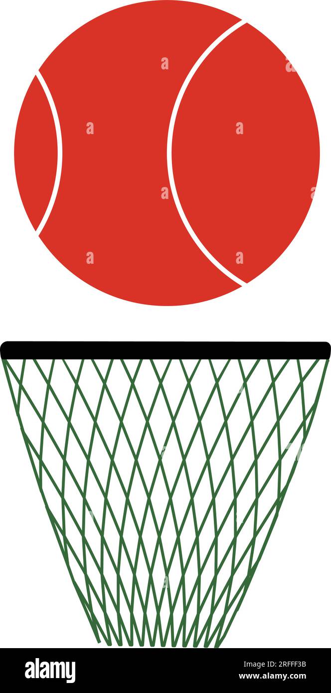 icona del basket disegno illustrativo vettoriale Illustrazione Vettoriale