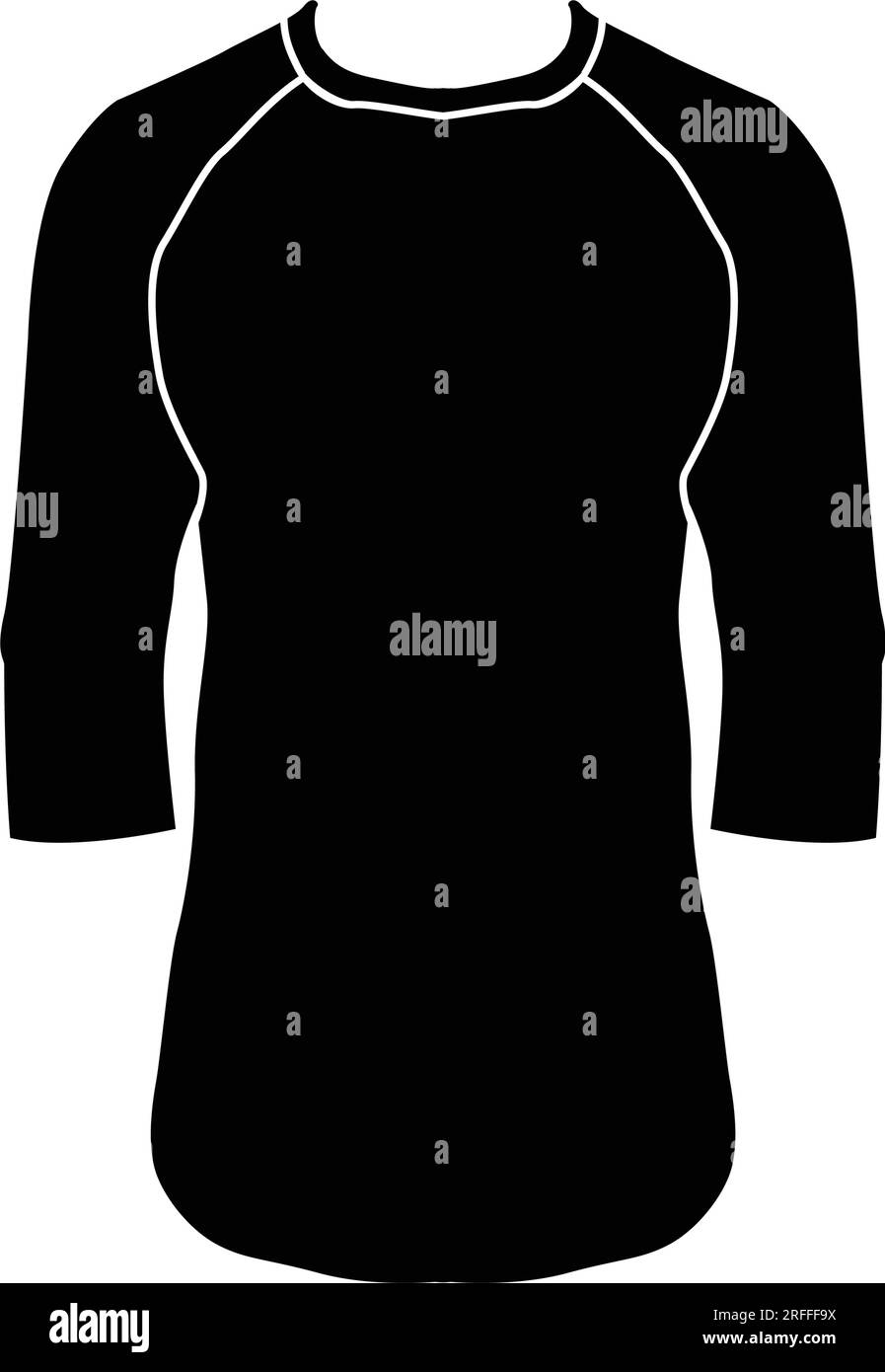 modello vettoriale per icone t-shirt Illustrazione Vettoriale