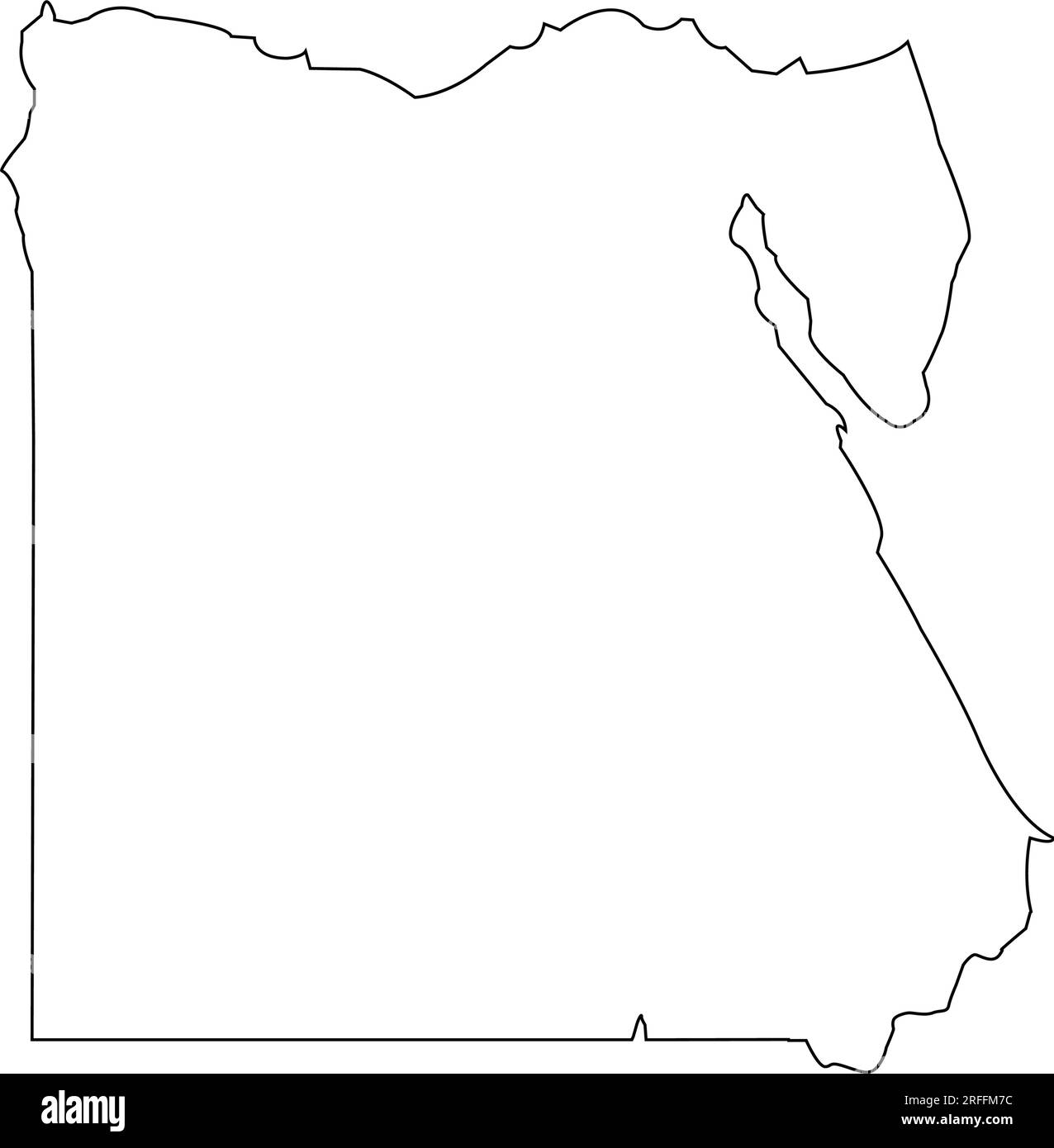 icona mappa egitto disegno illustrativo vettoriale Illustrazione Vettoriale