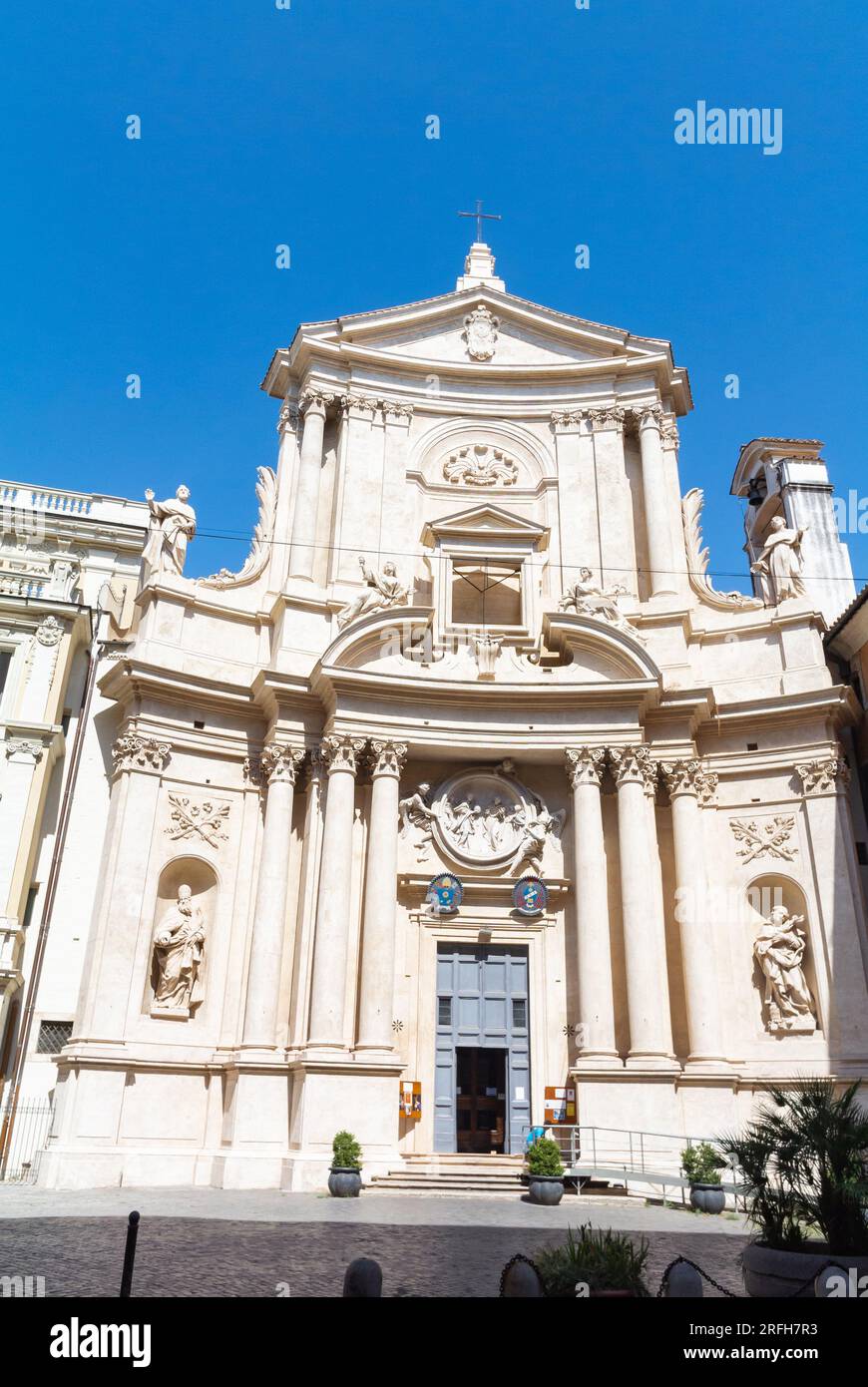 Roma, Lazio, Italia, Chiesa di San Marcello al corso, Foto Stock