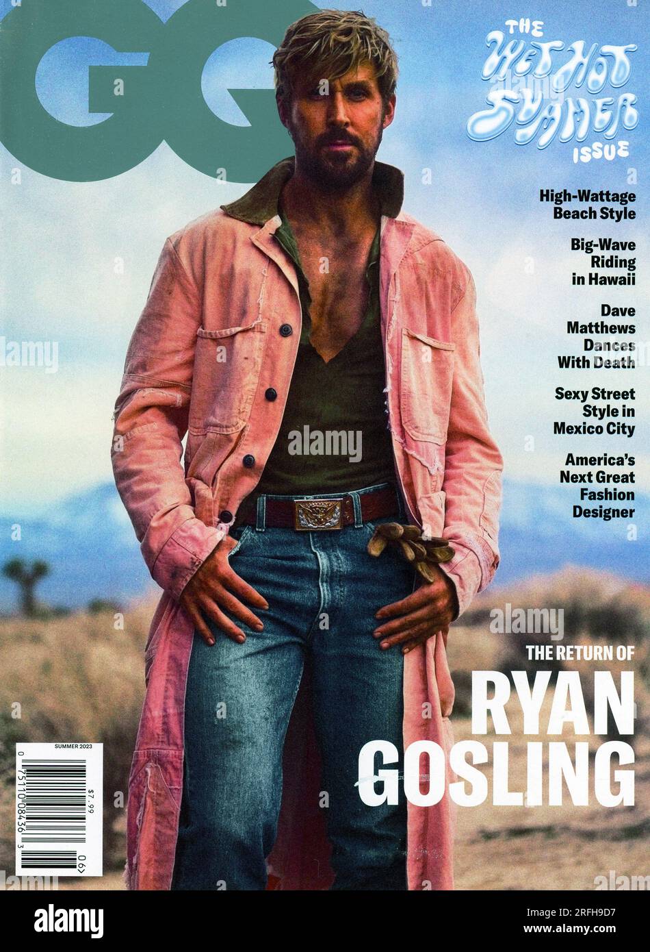 GQ Magazine Summer 2023/US Edition copertina, USA Foto Stock