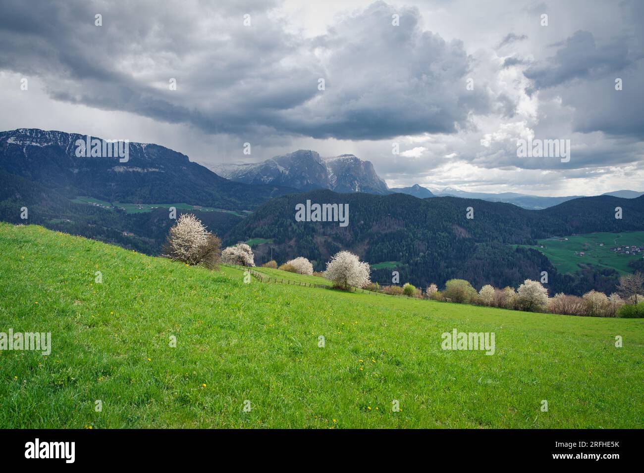 Foto della vista panaromica di Laion Italia Foto Stock