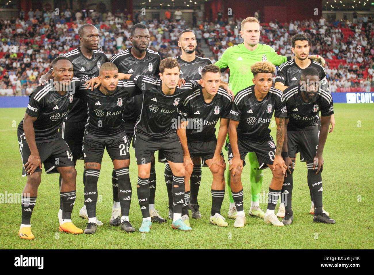 Tirana - Albabia, 03 agosto 2023, Europa Conference League Second Leg, FK Tirana - Besiktas JK, Air Albania Stadium Foto Stock