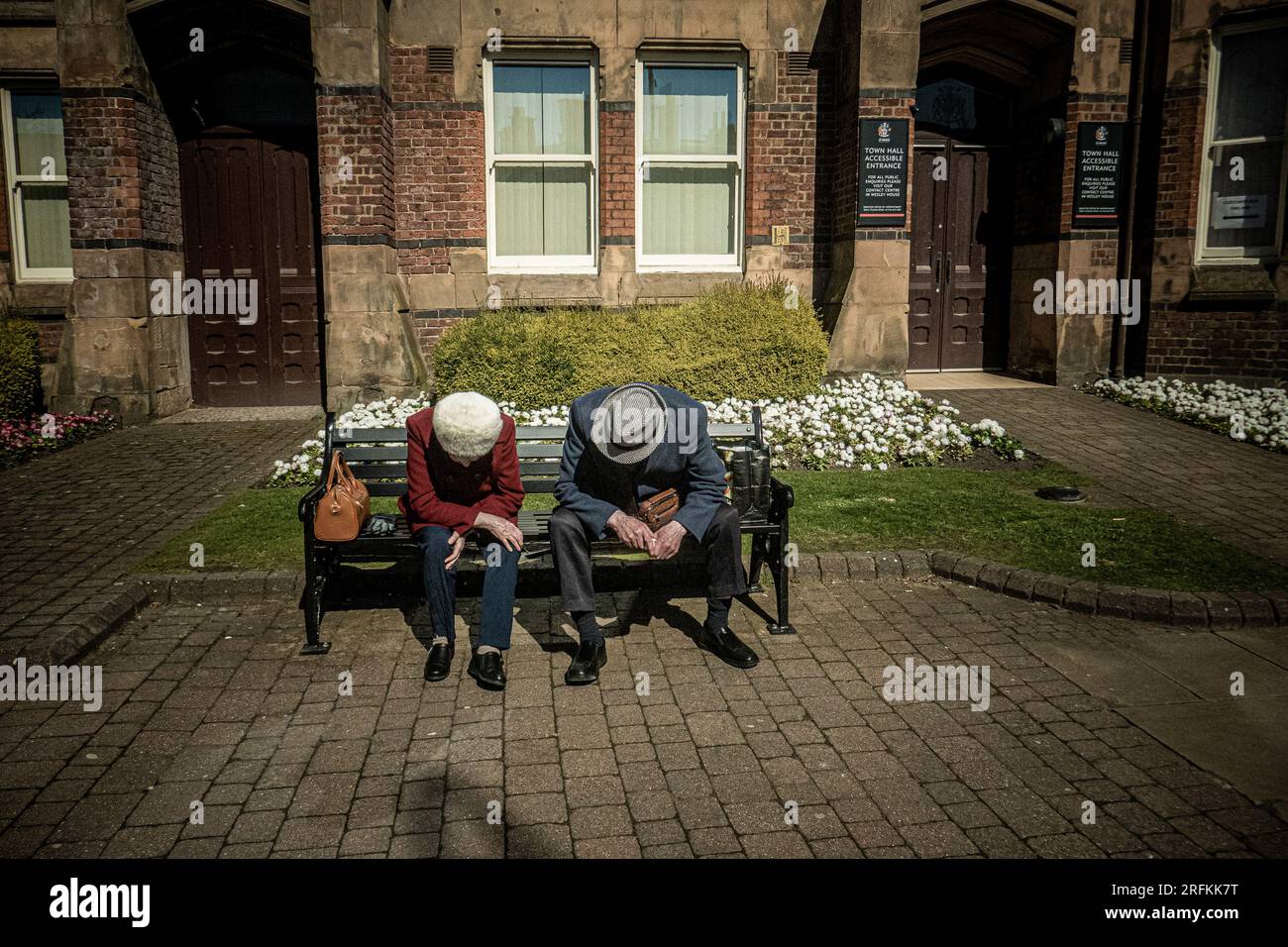 St Helens, Merseyside Foto Stock