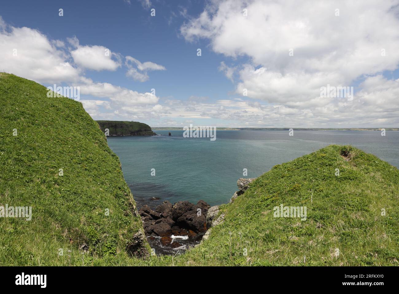 Cape Kiritappu, Hokkaido, Giappone Foto Stock