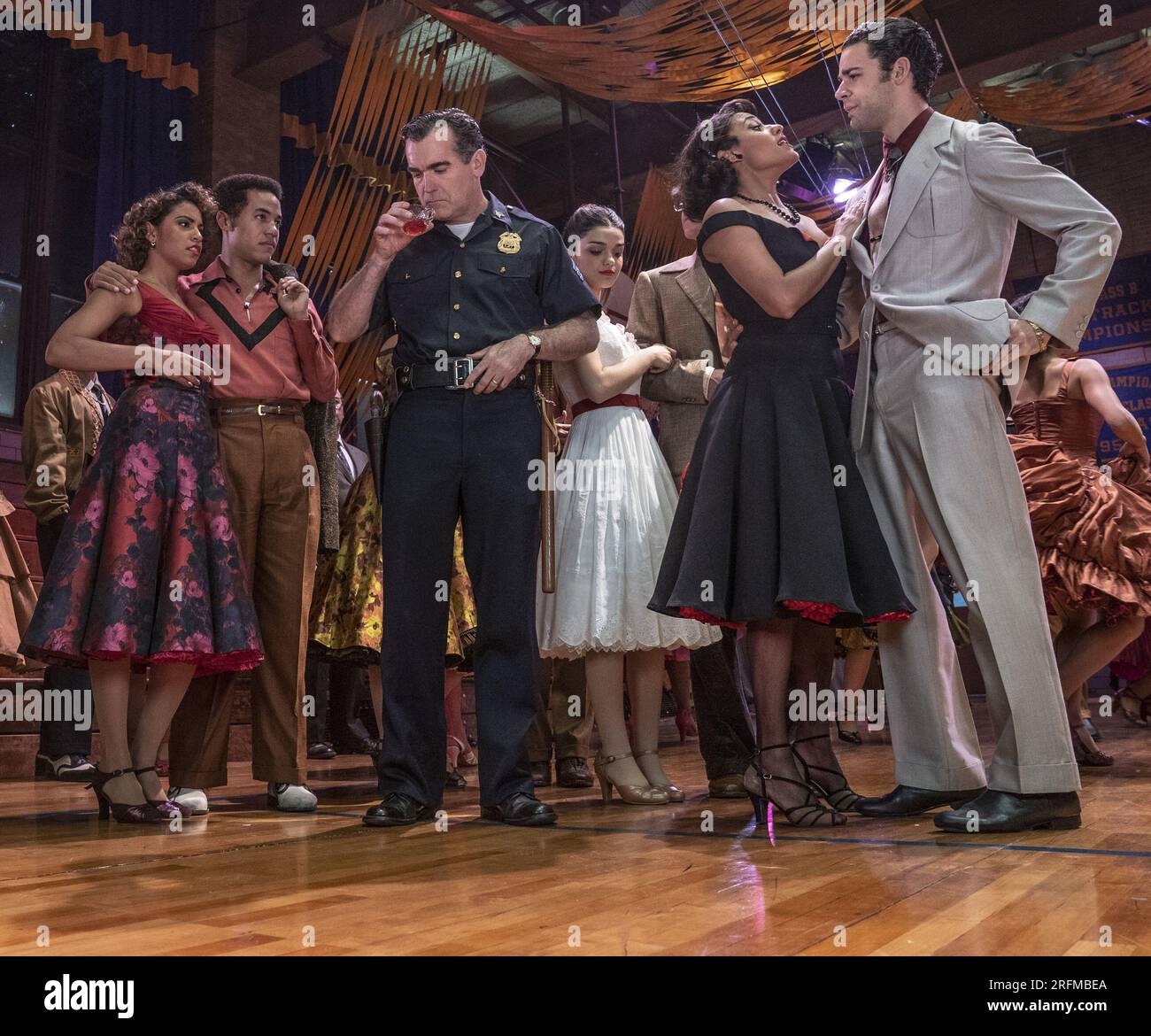 West Side Story anno : 2021 USA Direttore : Steven Spielberg Brian d'Arcy James, Rachel Zegler, Ariana DeBose, David Alvarez Foto Stock