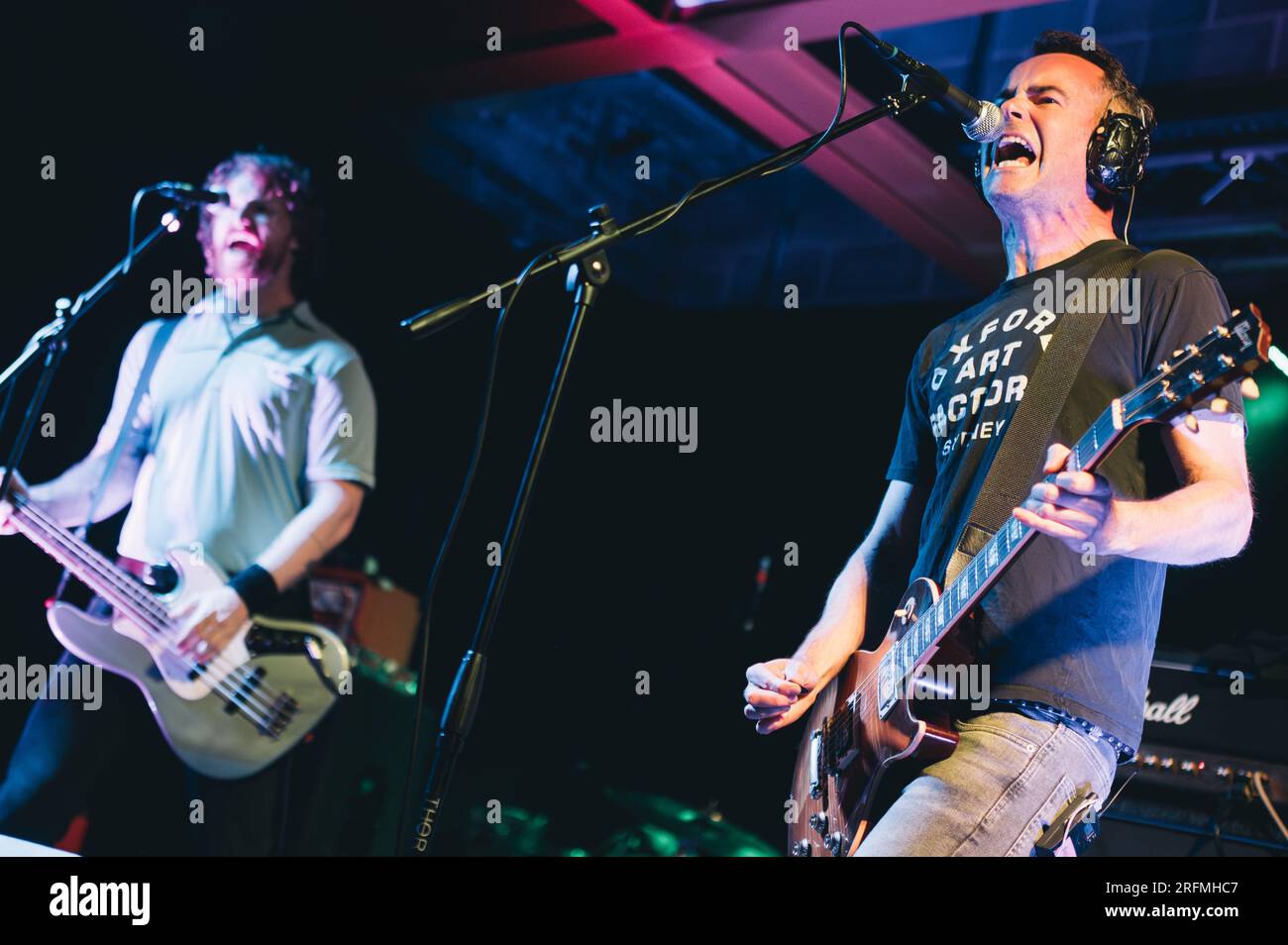 Sunderland, Regno Unito - 03.08.23: Mclusky perfom at Pop Recs Ltd a Sunderland, Regno Unito. Crediti: Thomas Jackson/Alamy Live News Foto Stock