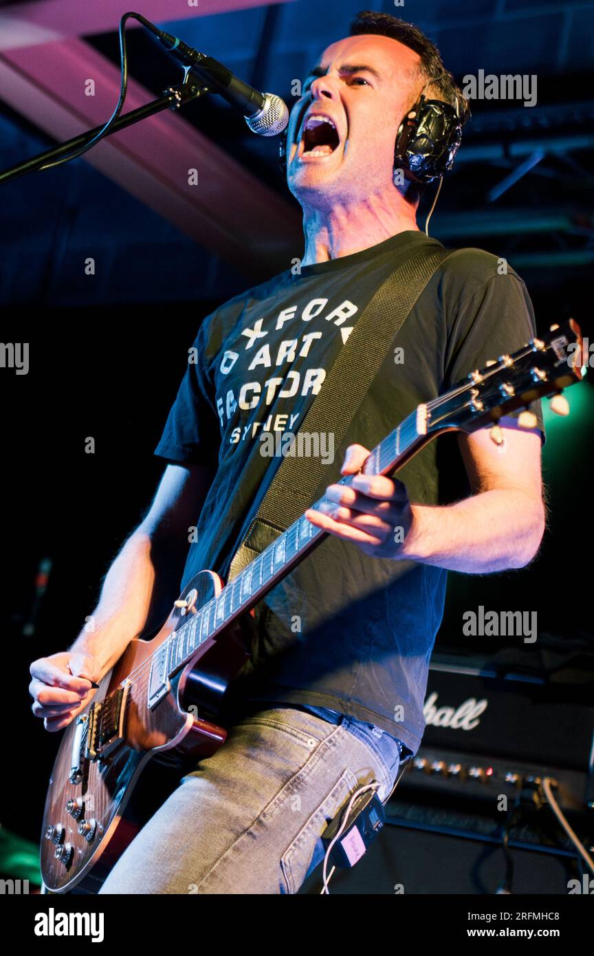 Sunderland, Regno Unito - 03.08.23: Mclusky perfom at Pop Recs Ltd a Sunderland, Regno Unito. Crediti: Thomas Jackson/Alamy Live News Foto Stock