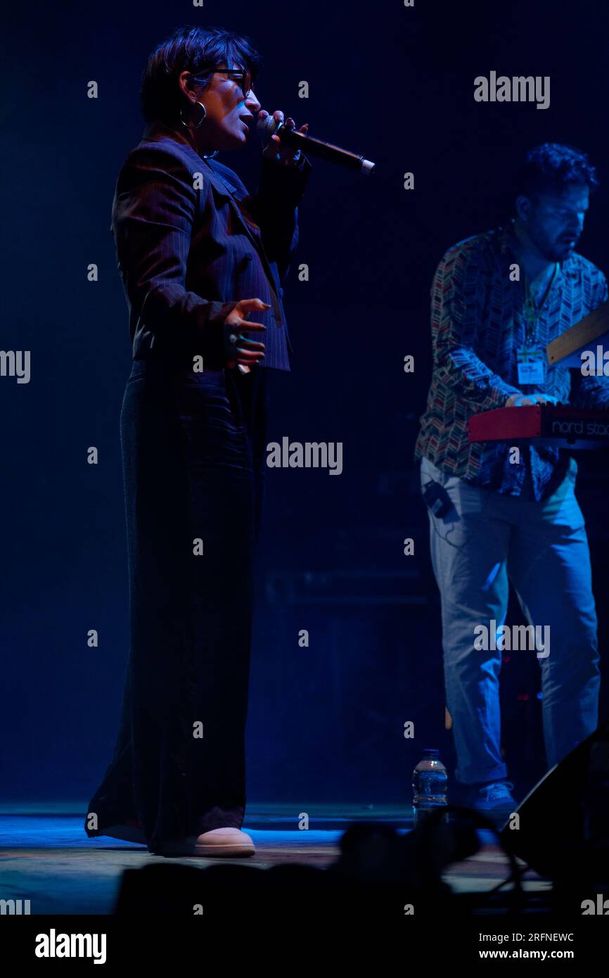 Ana Tijoux, WOMAD Festival 2023 Foto Stock