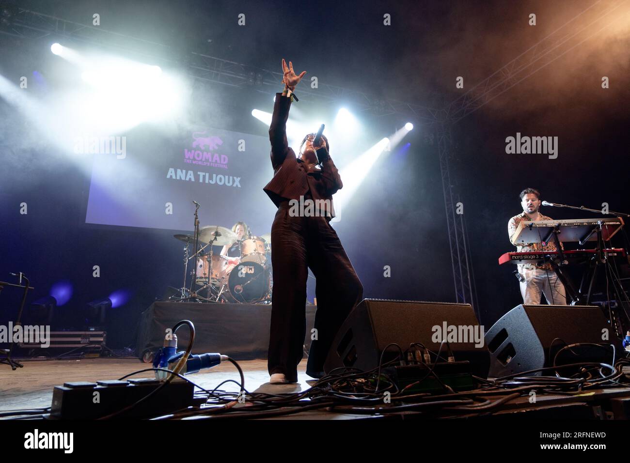 Ana Tijoux, WOMAD Festival 2023 Foto Stock
