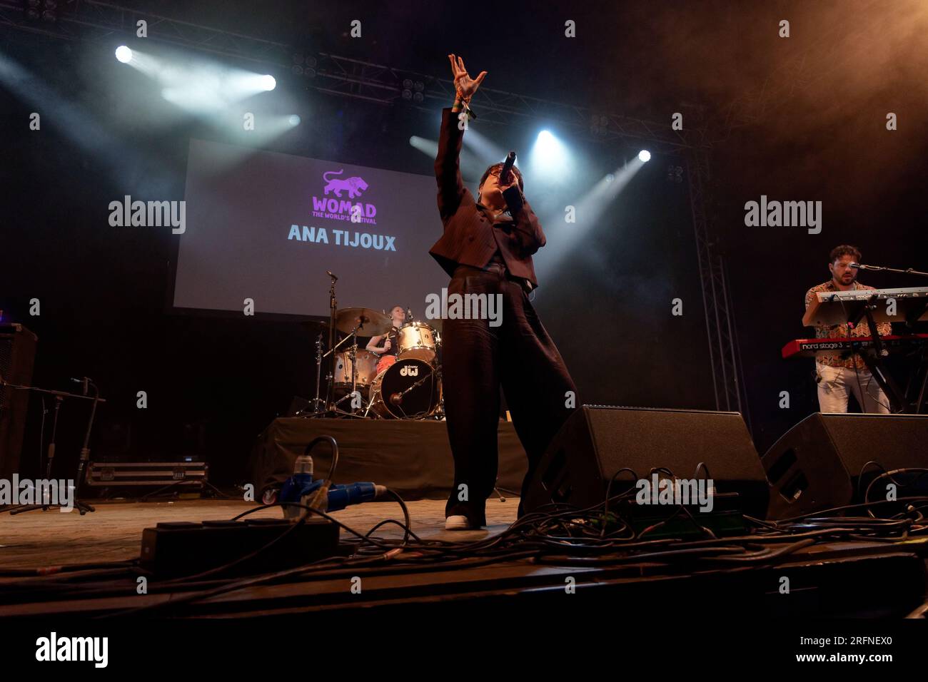Ana Tijoux, WOMAD Festival 2023 Foto Stock