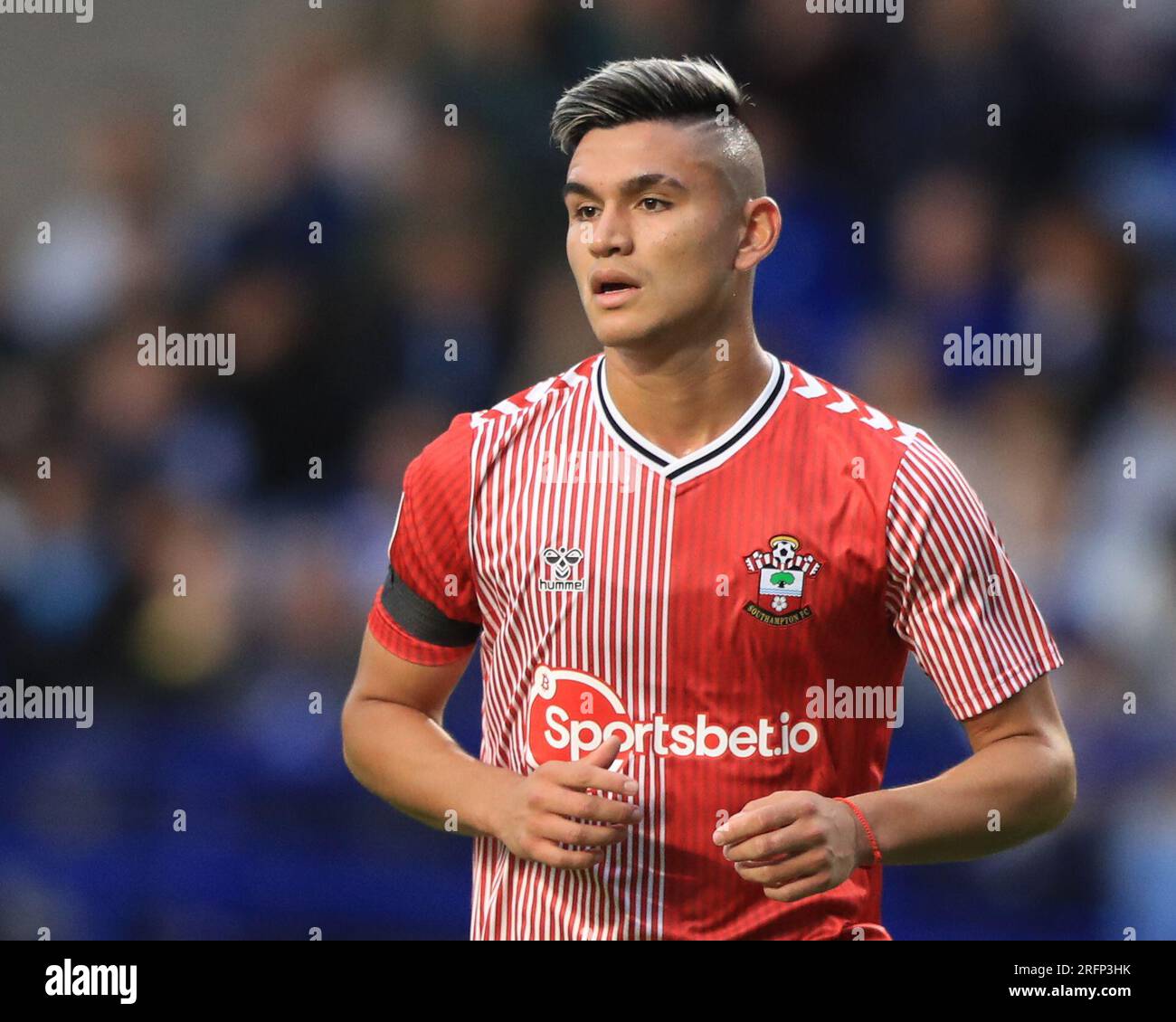 Durante il match per il campionato Sky Bet Sheffield Wednesday vs Southampton a Hillsborough, Sheffield, Regno Unito, 4 agosto 2023 (foto di Alfie Cosgrove/News Images) Foto Stock