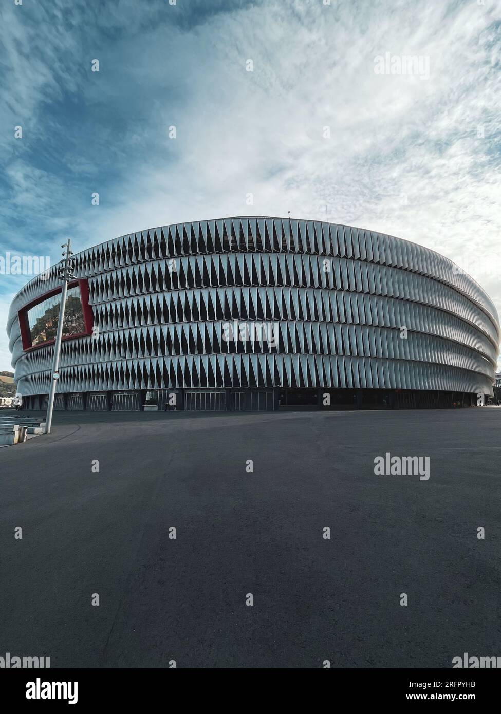 Stadio di calcio di San Mamés. Athletic Club de Bilbao. Bilbao, Paesi Baschi, Spagna Foto Stock