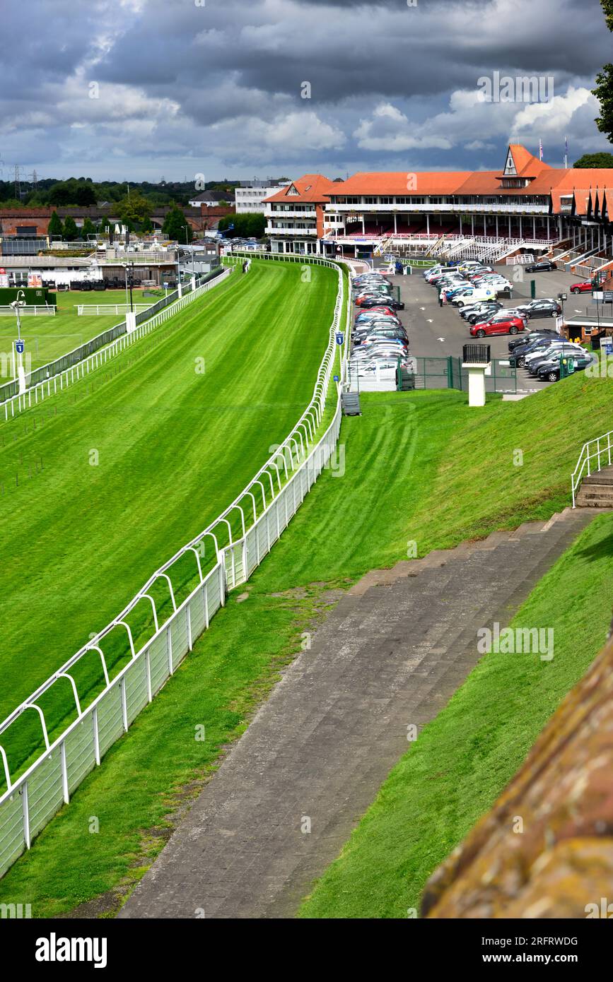 Racecourse Chester Foto Stock
