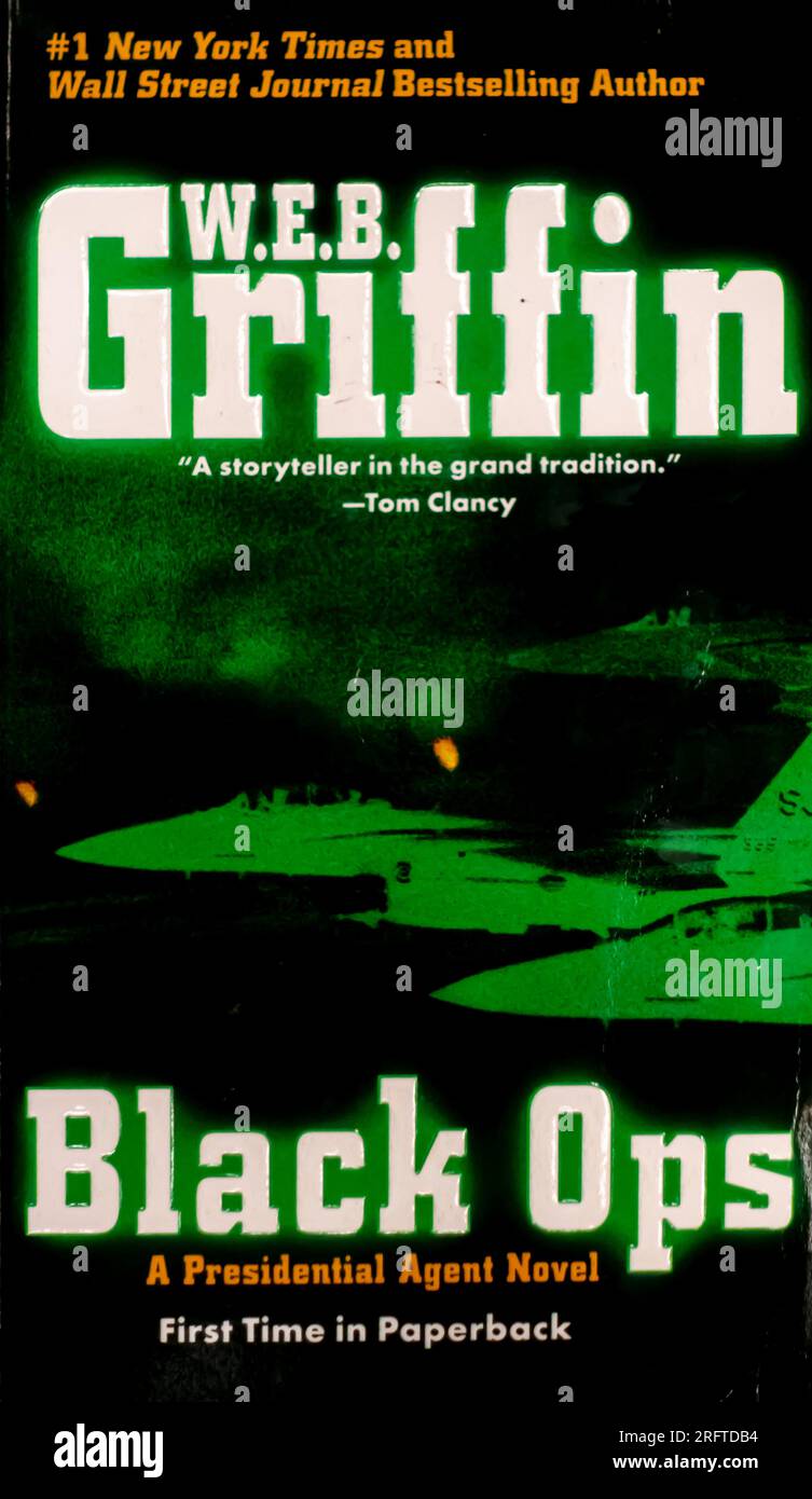 Libro Black Ops di W. E. B. Griffin 2008 Foto Stock