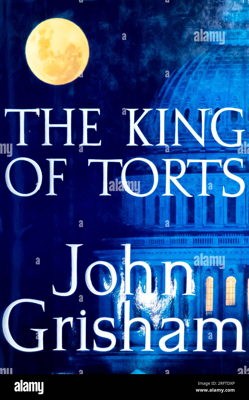 The King of Torts romanzo di John Grisham 2003 Foto Stock