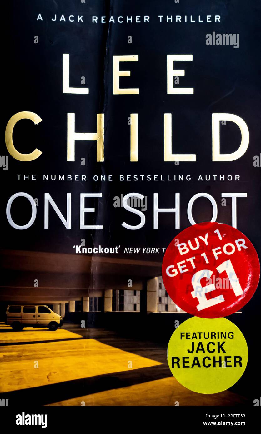 One Shot Book di Lee Child 2005 Foto Stock