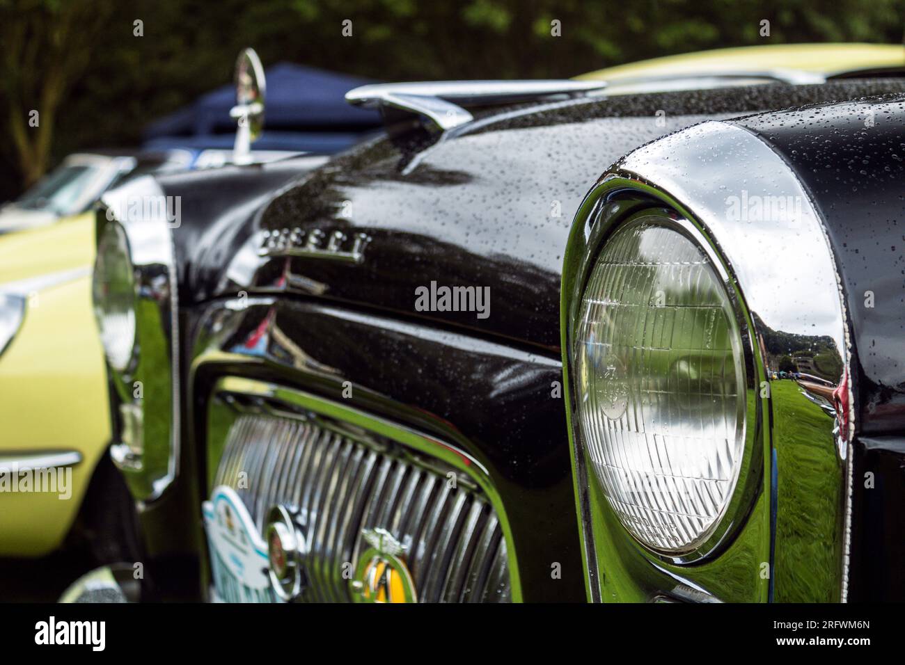 Ford Prefect. Weekend d'epoca di Hebden Bridge 2023. Foto Stock