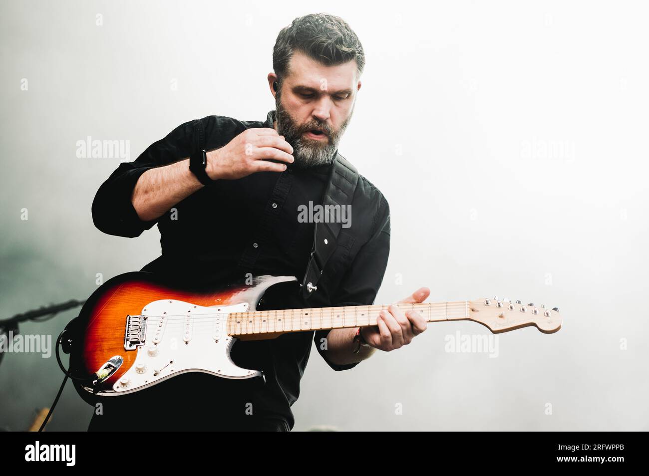 Darlington, Regno Unito. 5 agosto 2023. Gli editori si esibiscono alla Darlington Arena. Crediti: Thomas Jackson/Alamy Live News Foto Stock