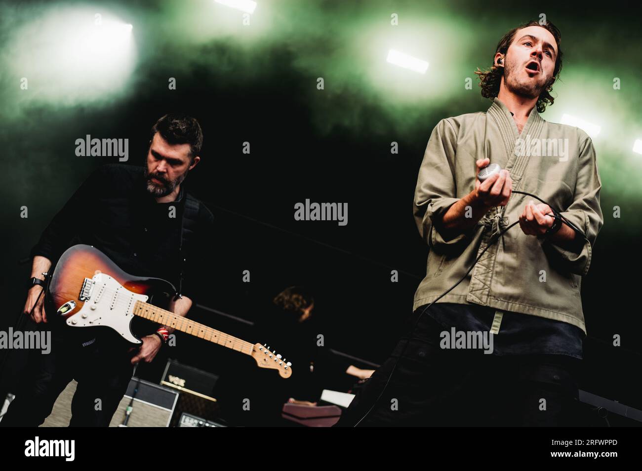 Darlington, Regno Unito. 5 agosto 2023. Gli editori si esibiscono alla Darlington Arena. Crediti: Thomas Jackson/Alamy Live News Foto Stock