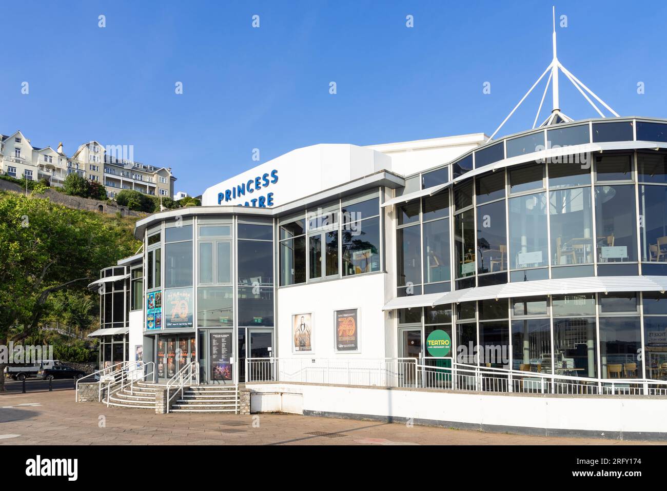 Torquay Devon Torbay Torquay Princess Theatre Torquay Devon Inghilterra Regno Unito GB Europa Foto Stock