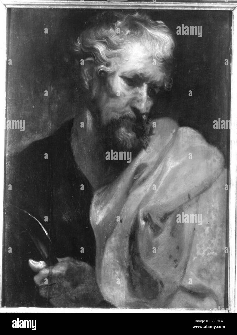 HL. Bartholomäus (Werkstattkopie) tra il 1599 e il 1641 di Anthony van Dyck Foto Stock