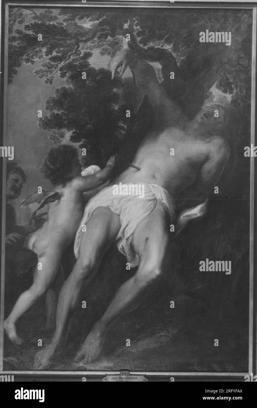 HL. Sebastian (Kopie nach) tra il 1599 e il 1641 di Anthony van Dyck Foto Stock