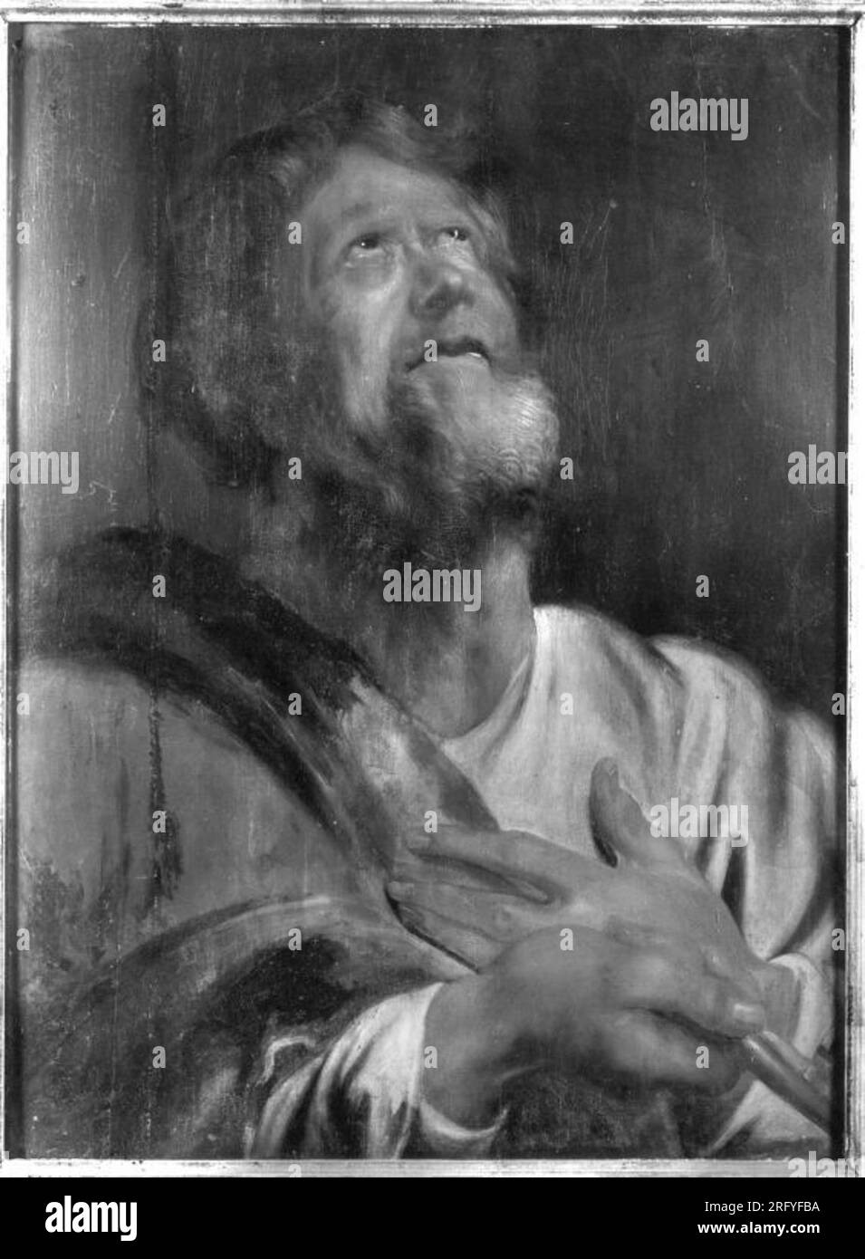 HL. Petrus (Werkstattkopie) tra il 1599 e il 1641 di Anthony van Dyck Foto Stock