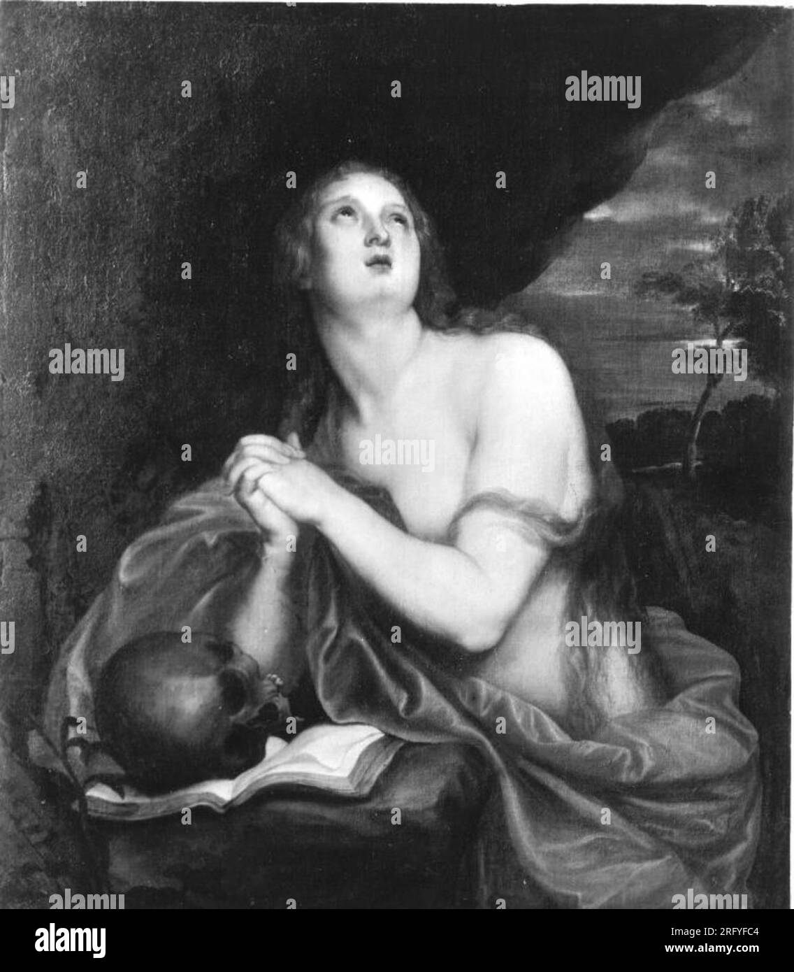 Maria Maddalena tra il 1599 e il 1641 di Anthony van Dyck Foto Stock
