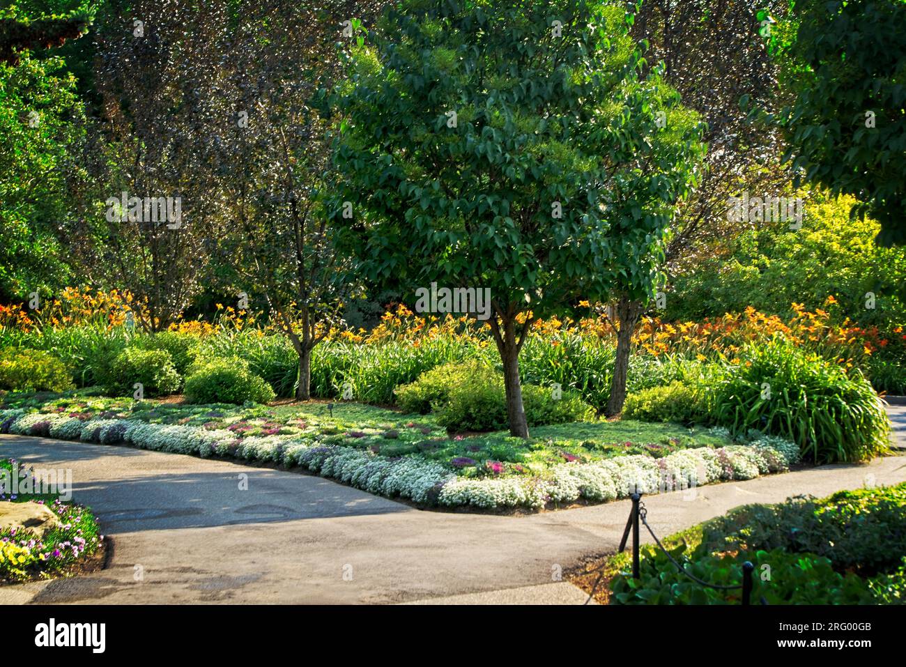 Dorothy Harvie Gardens Calgary Zoo Alberta Foto Stock