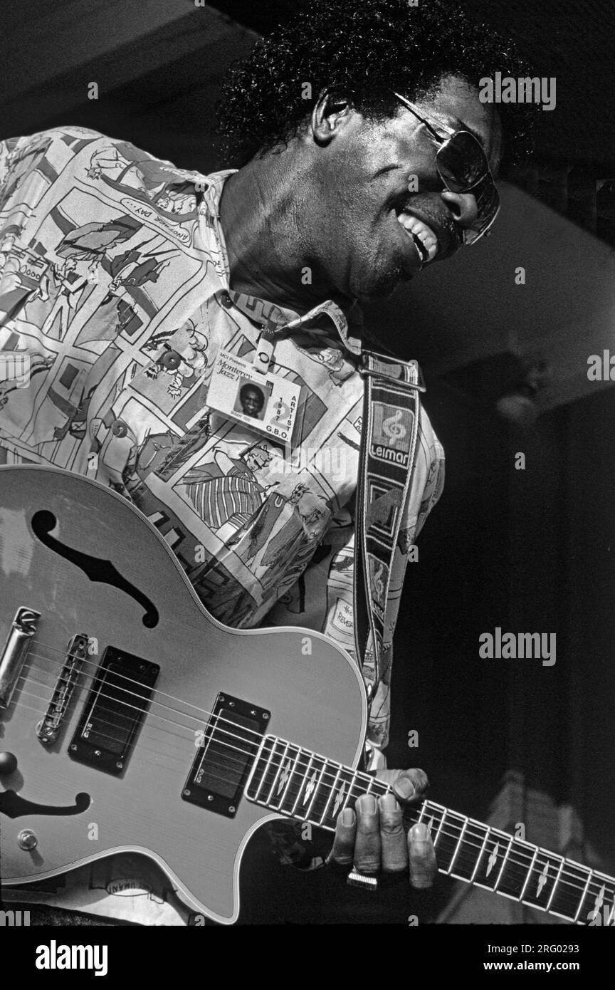 BUDDY GUY preforma al MONTEREY JAZZ FESTIVAL Foto Stock