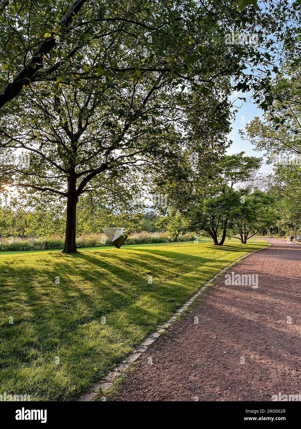 Il famoso "giardino Britzer" (Britzer Garten), Berlino - Germania Foto Stock