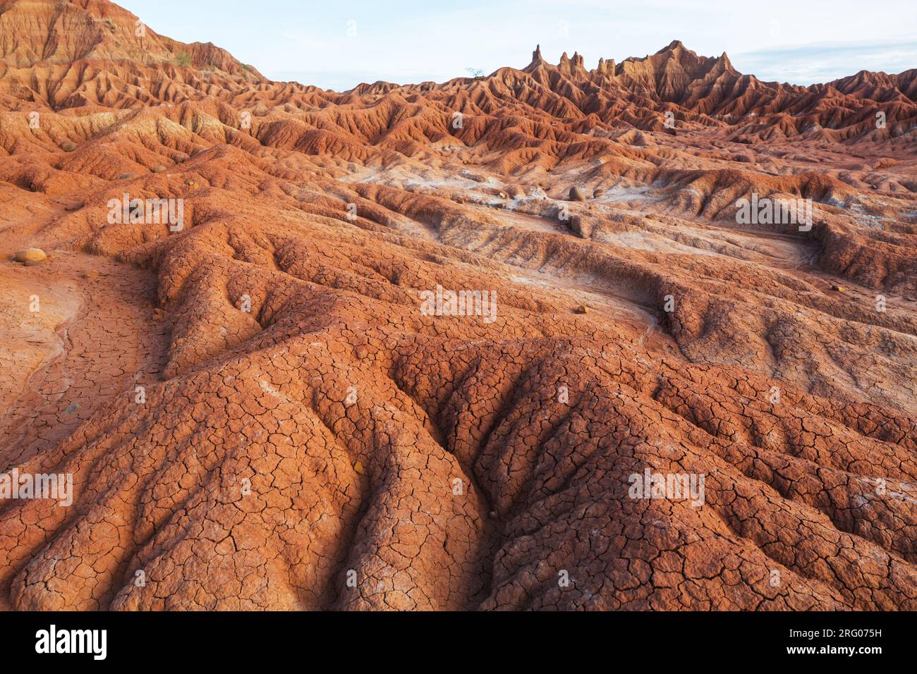 Paesaggi insoliti nel deserto di Tatacoa, Colombia, Sud America Foto Stock