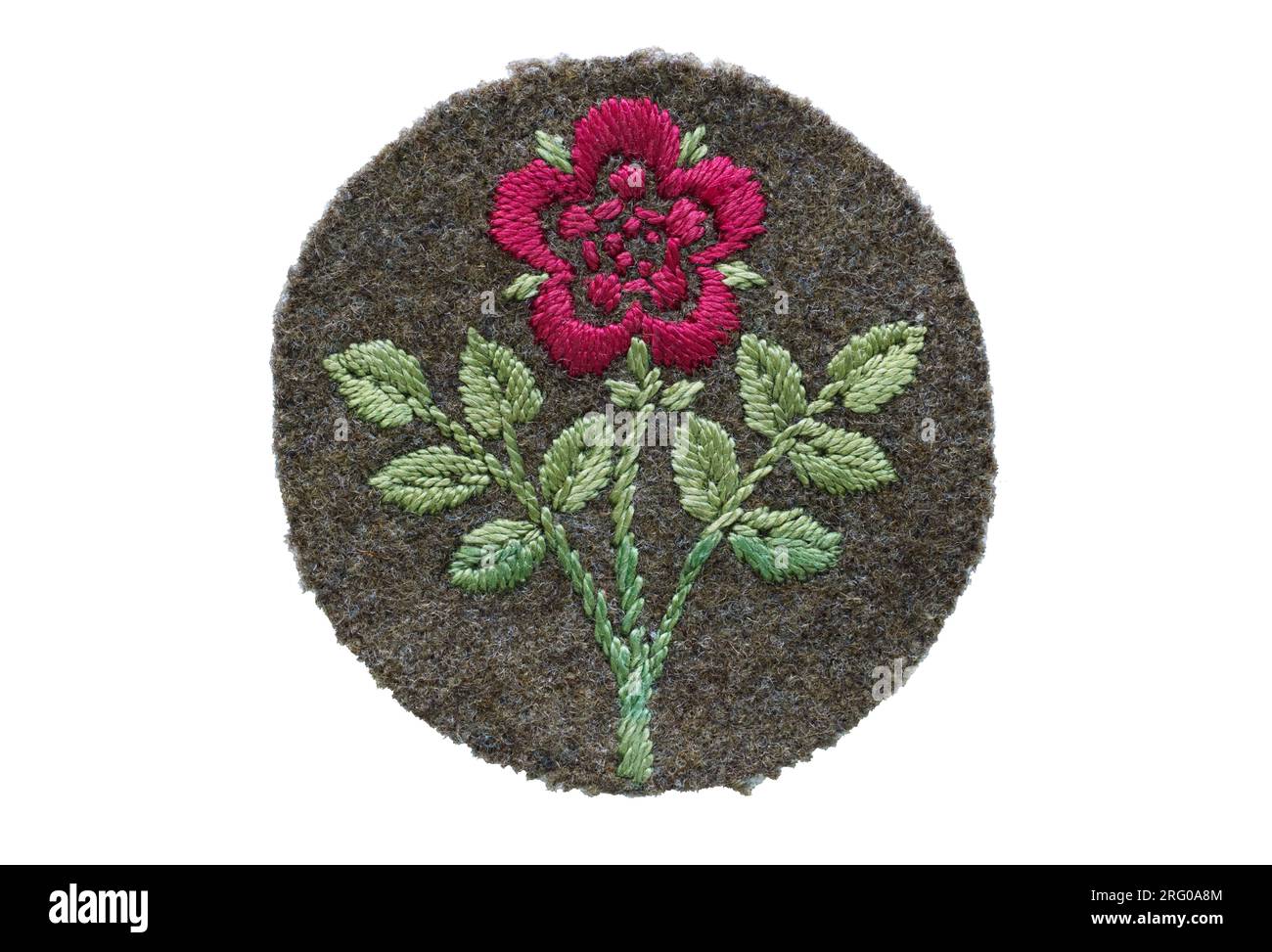 Il distintivo di formazione della 55th (West Lancashire) Infantry Division c. 1920-1945. Foto Stock